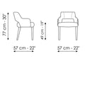 Leather Or Fabric Chair Mask Miss Mask