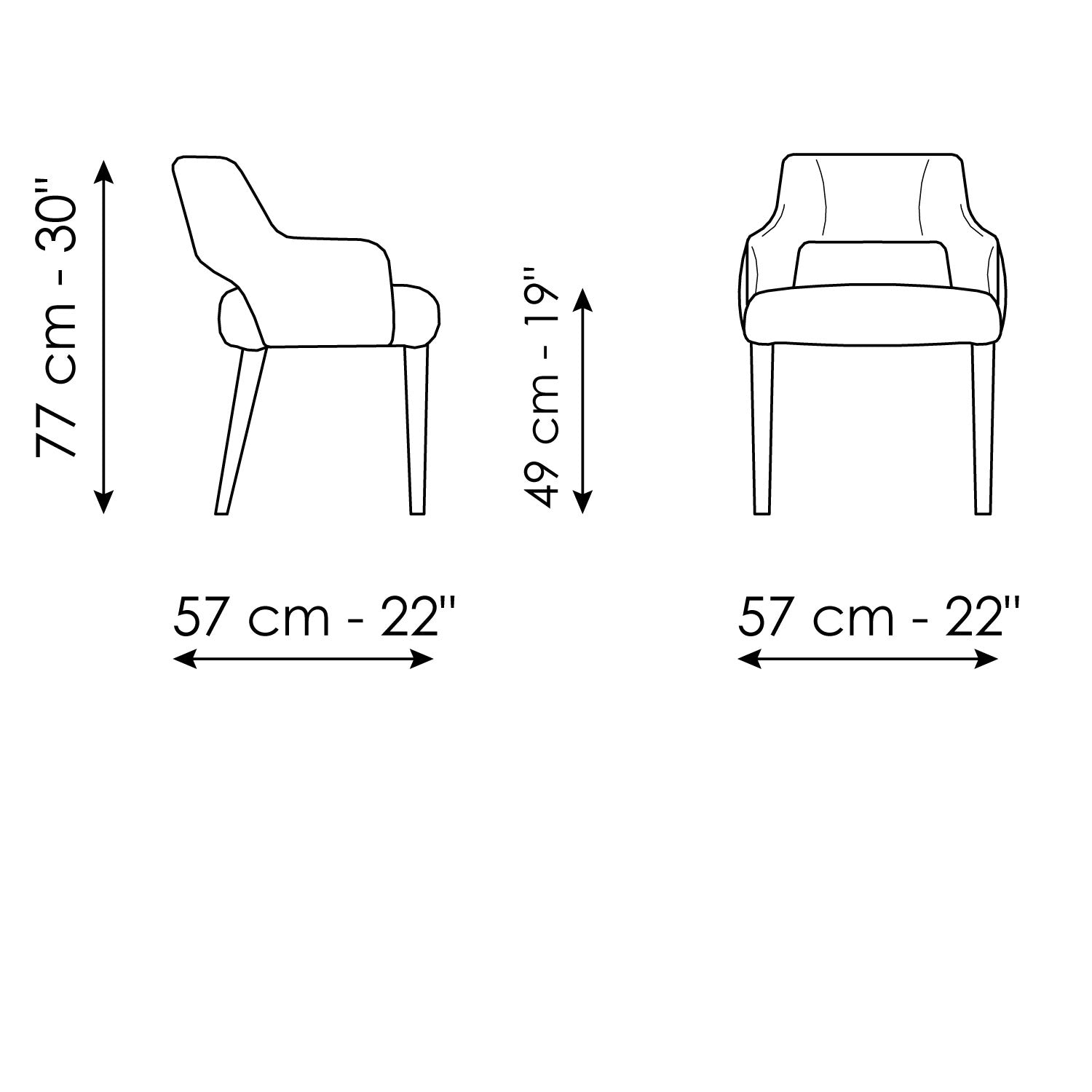 Leather Or Fabric Chair Mask Miss Mask