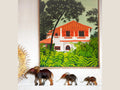 Modern Art Eléphant Savana, petit modèle- Benjamin & Maxwell