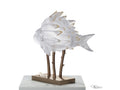 Modern Art Punky Fish Blanc - Benjamin & Maxwell