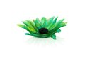 Emilio Robba Daum Palm Beach glass centerpiece with green leaf design