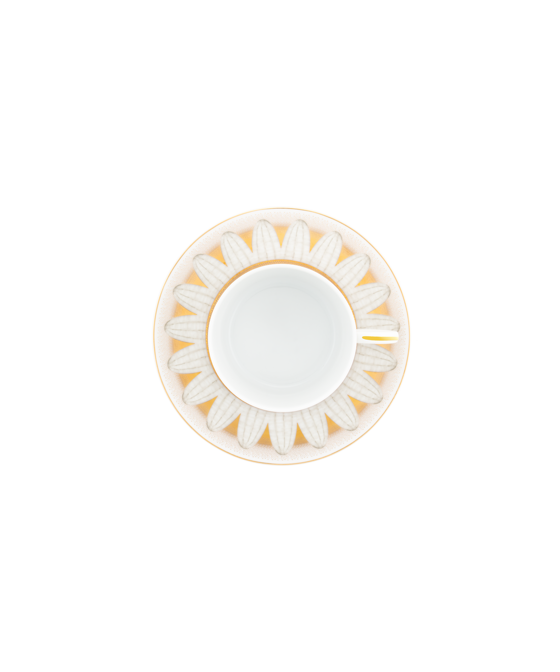 Or d'Abeille Coffret de 2 tasses à thé avec soucoupe porcelaine
