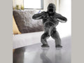 Daum Wild Kong Noir de Richard Orlinski black crystal gorilla sculpture
