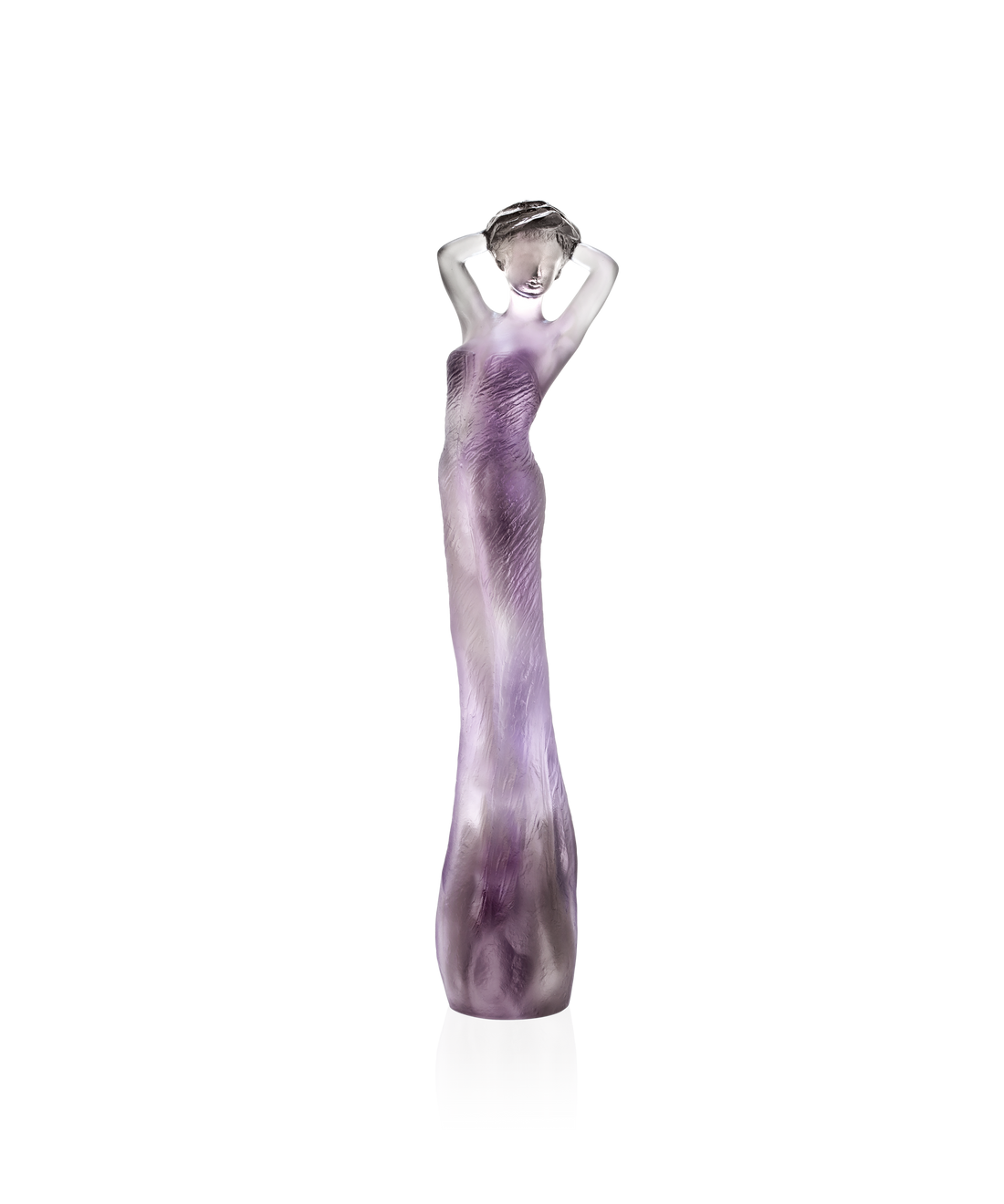 Adèle Grise et violette de Jean-Philippe Richard 375ex - Daum
