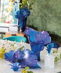 Arum Fleur décorative Bleu nuit - Daum