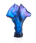 Arum Vase magnum Bleu nuit - Daum