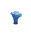 Arum Vase petit modèle Bleu nuit - Daum