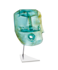 Blue Oil Head de Romuald Hazoumé 175ex - Daum