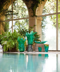 Bornéo Tropical Vase magnum de Emilio Robba 99ex - Daum