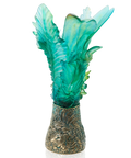Bornéo Tropical Vase prestige de Emilio Robba 99ex - Daum
