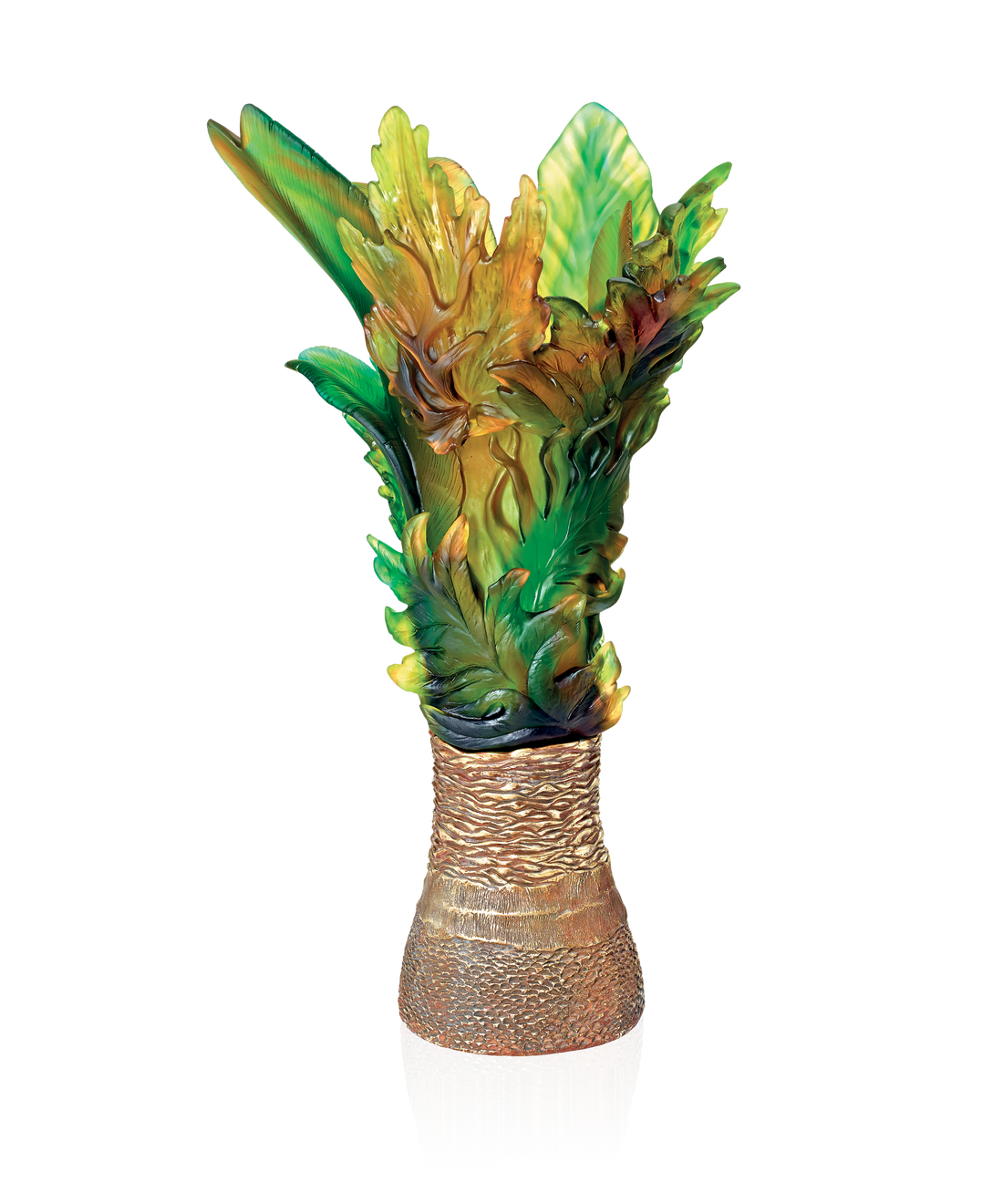 Bornéo Vase prestige de Emilio Robba 99ex - Daum