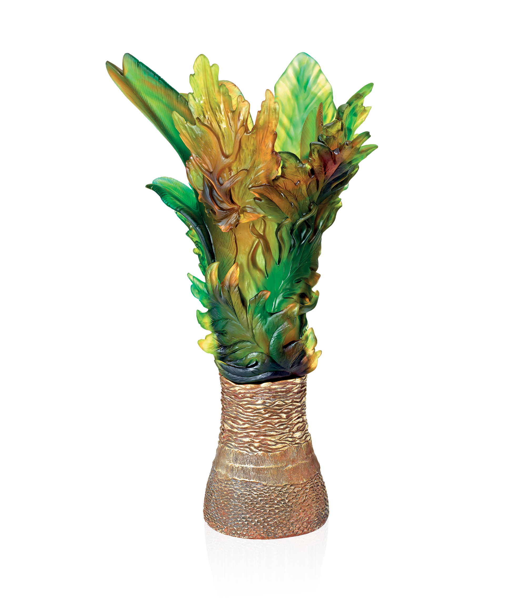 Bornéo Vase prestige de Emilio Robba 99ex - Daum
