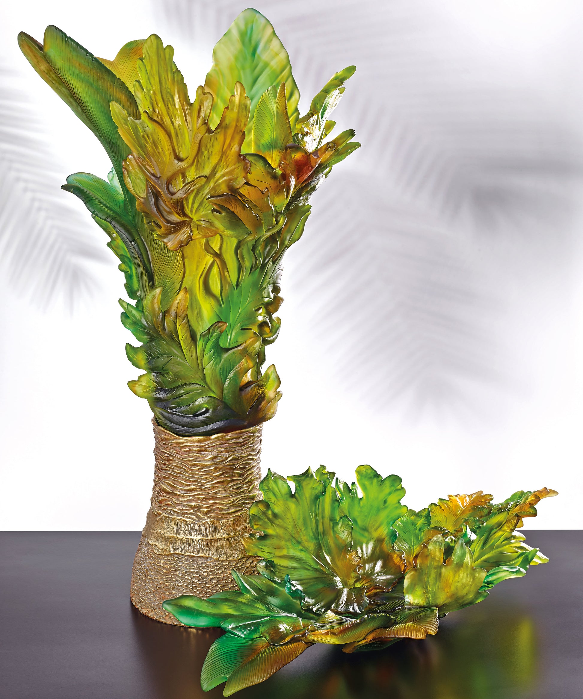 Bornéo Vase prestige de Emilio Robba 99ex - Daum