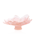 Camelia Coupe grand modèle Rose - Daum