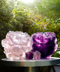 Camelia Fleur décorative Rose - Daum