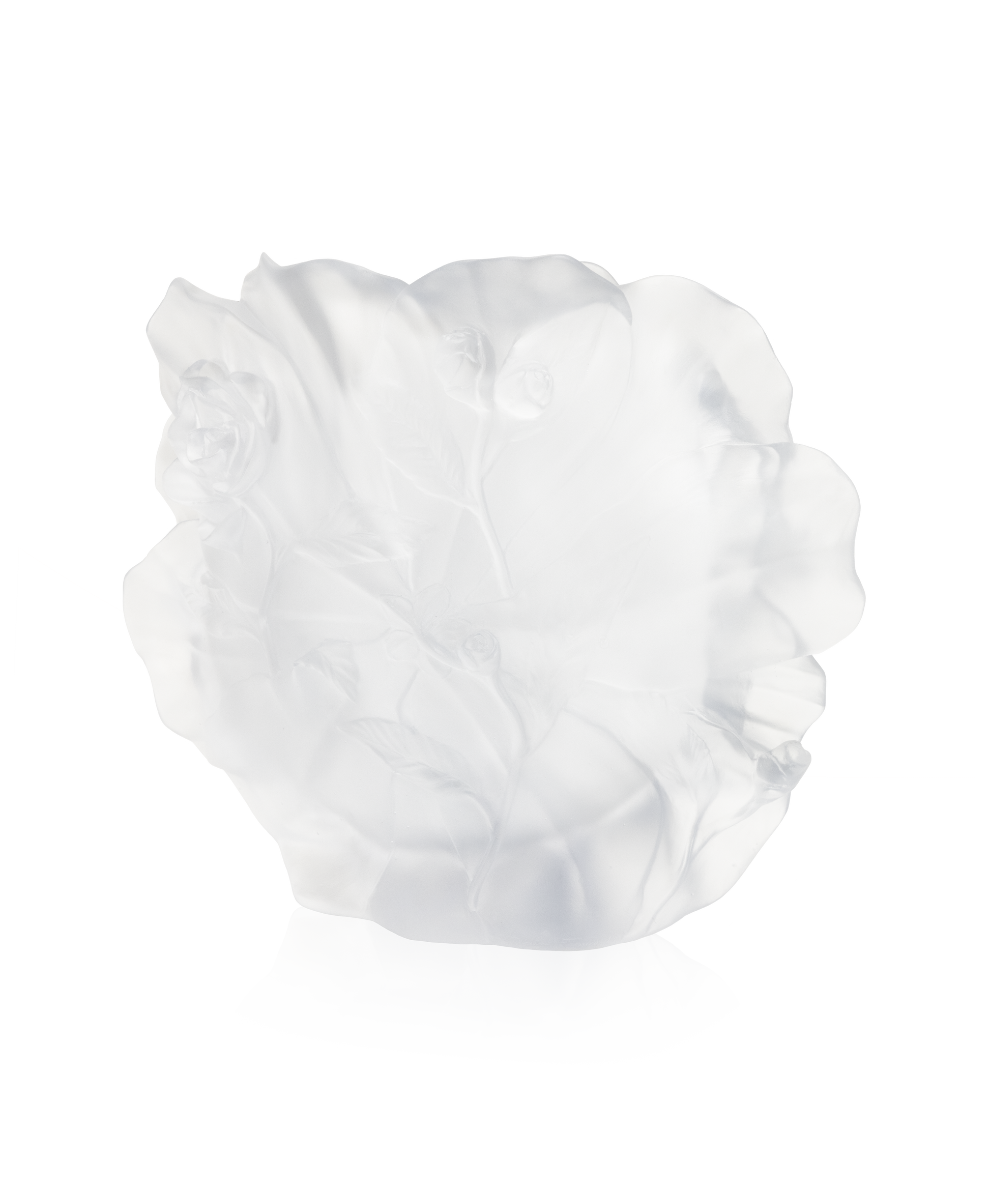 Camelia Vase grand modèle Blanc - Daum