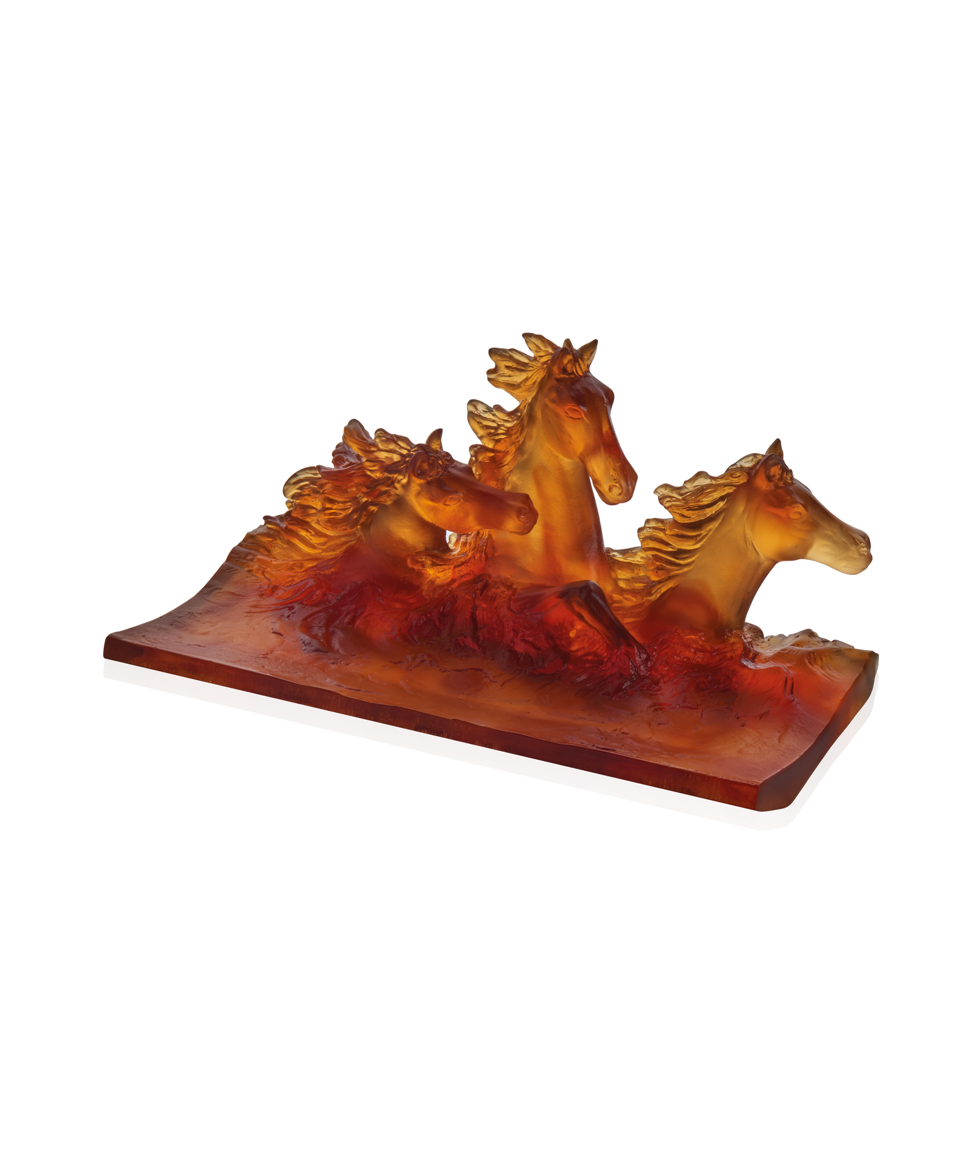 Cavalcade Plumier Ambre - Daum