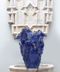 Cavalcade Vase grand modèle Bleu 175ex - Daum