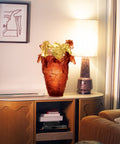 Cavalcade Vase magnum Ambre, finition or 25ex - Daum