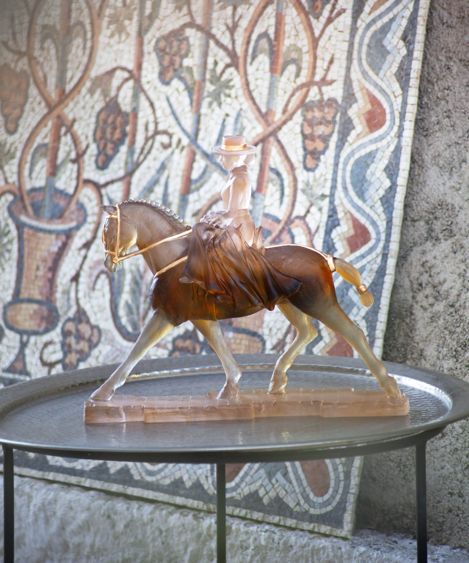 Cavalière andalouse 75ex - Daum