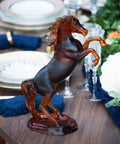 Cheval fougueux Ambre brun 500ex - Daum