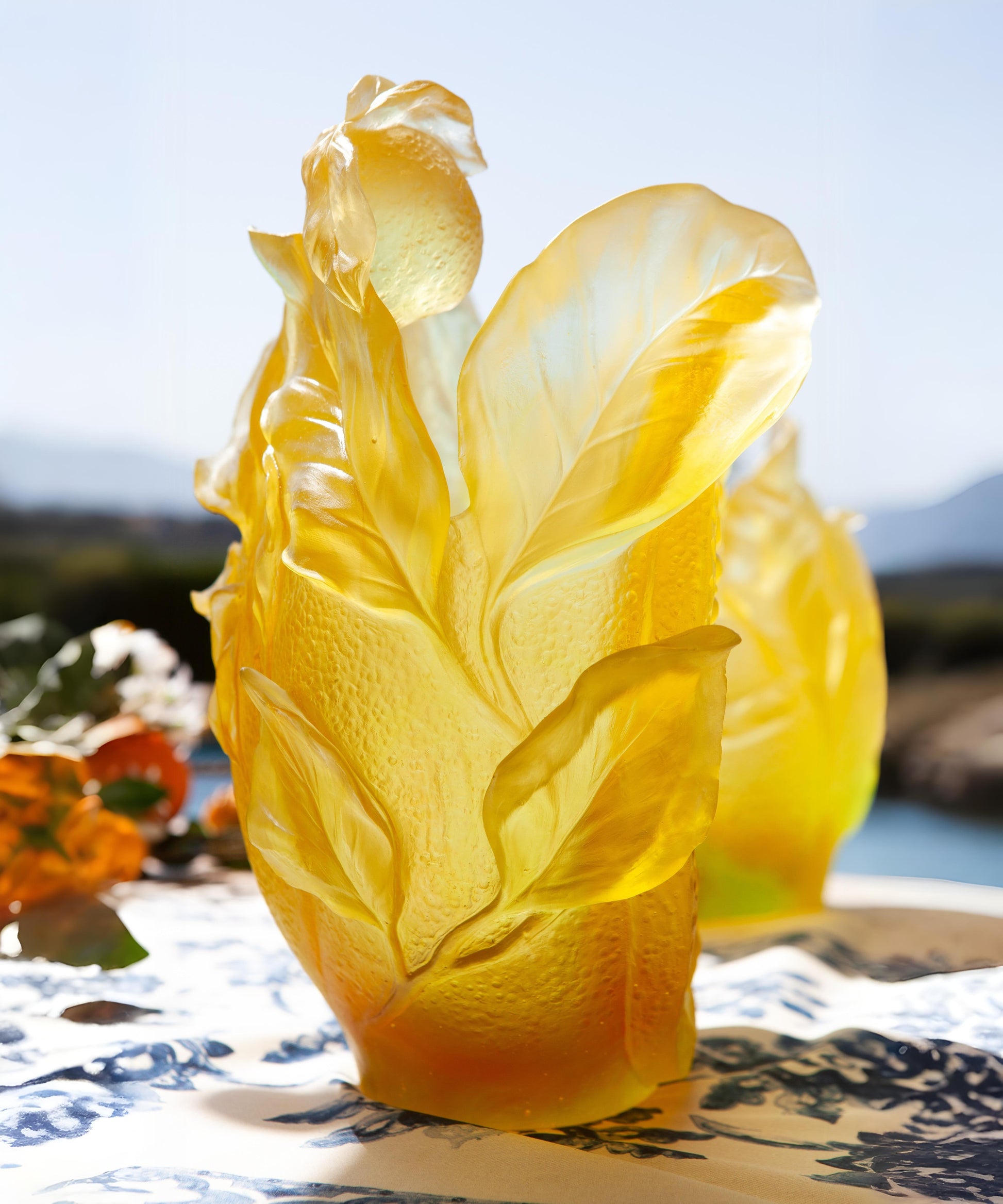 Citrus Vase grand modèle 175ex - Daum