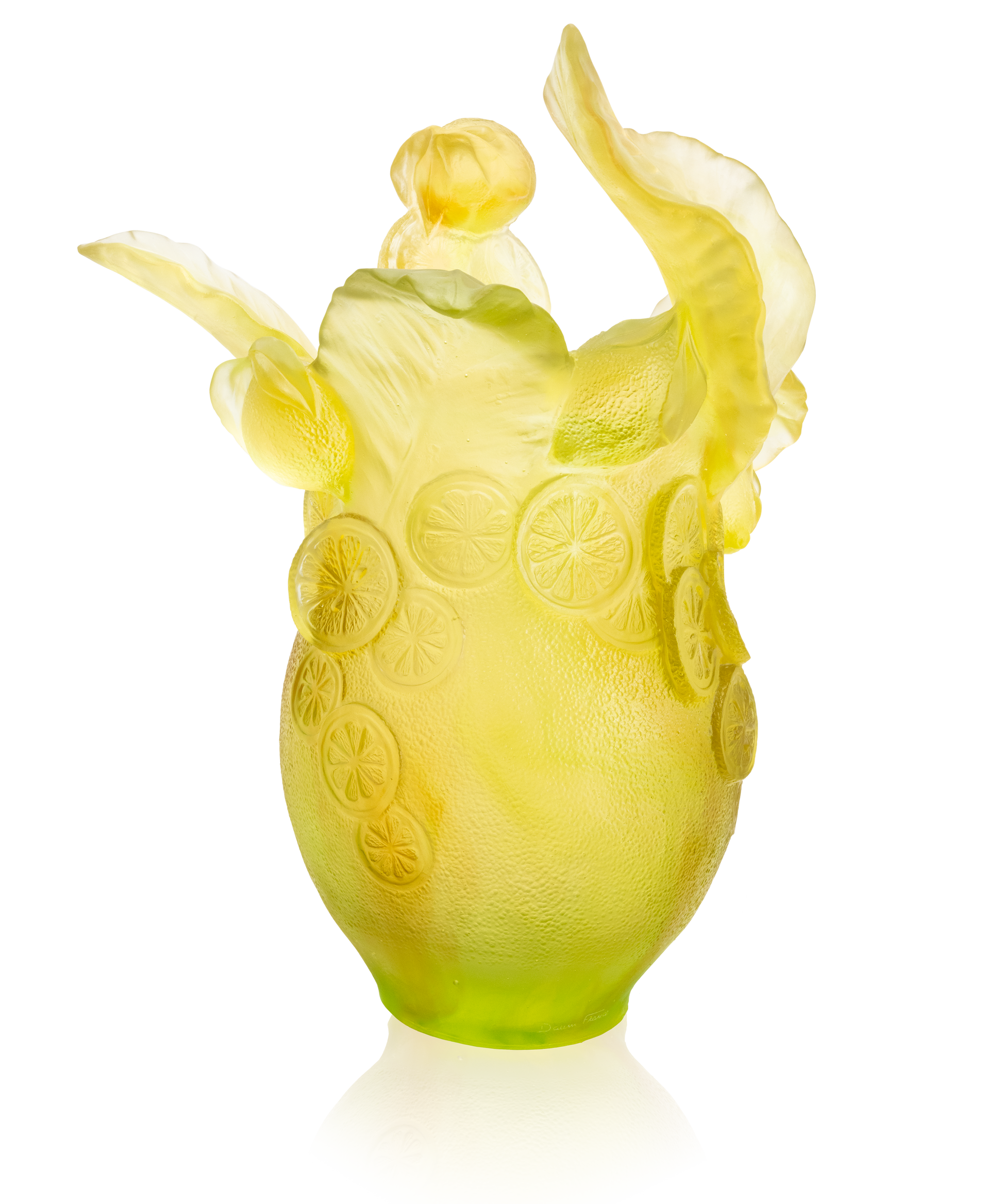 Citrus Vase magnum 99ex - Daum