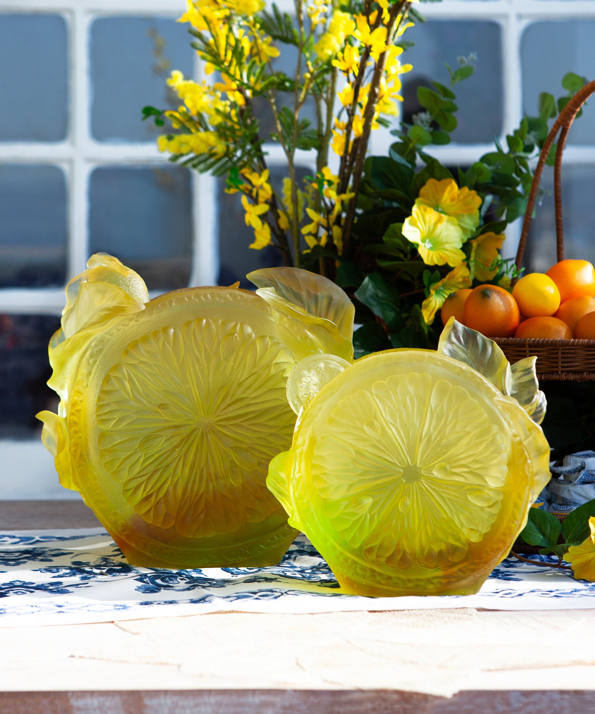Citrus Vase moyen modèle 225ex - Daum