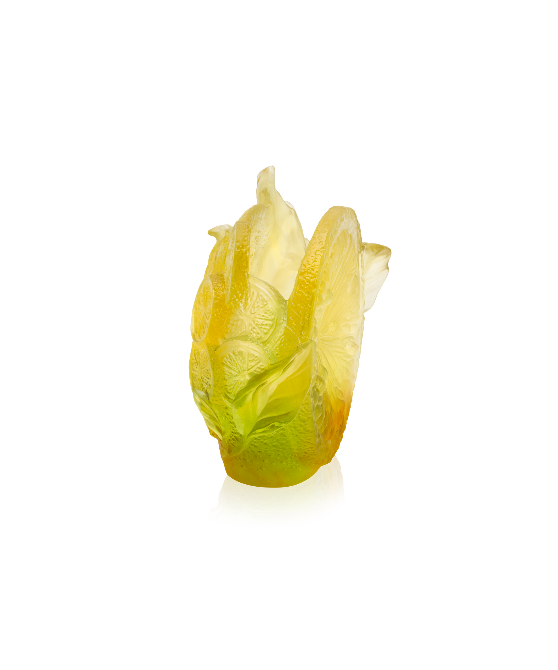 Citrus Vase moyen modèle 225ex - Daum