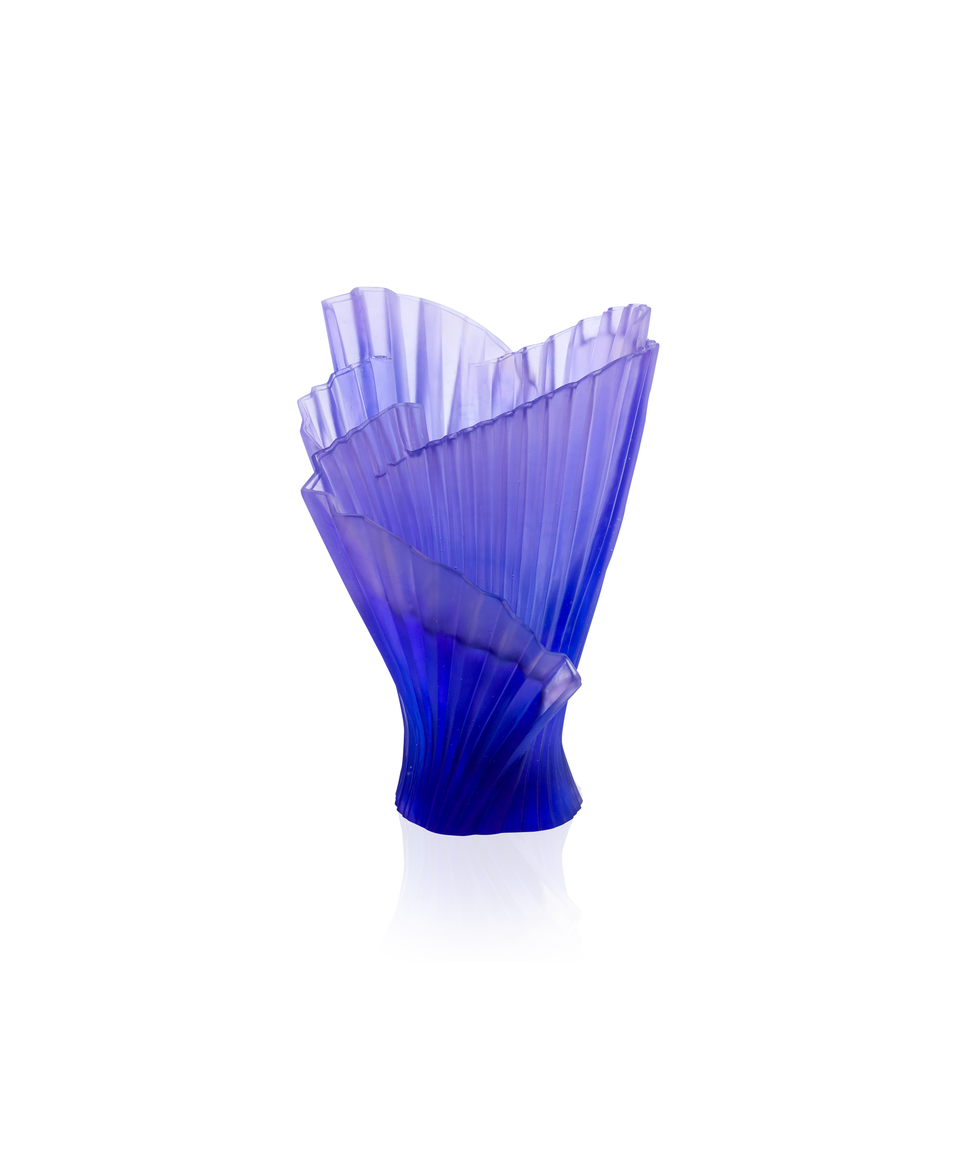 Collection Croisière Vase moyen modèle Lilas - Daum