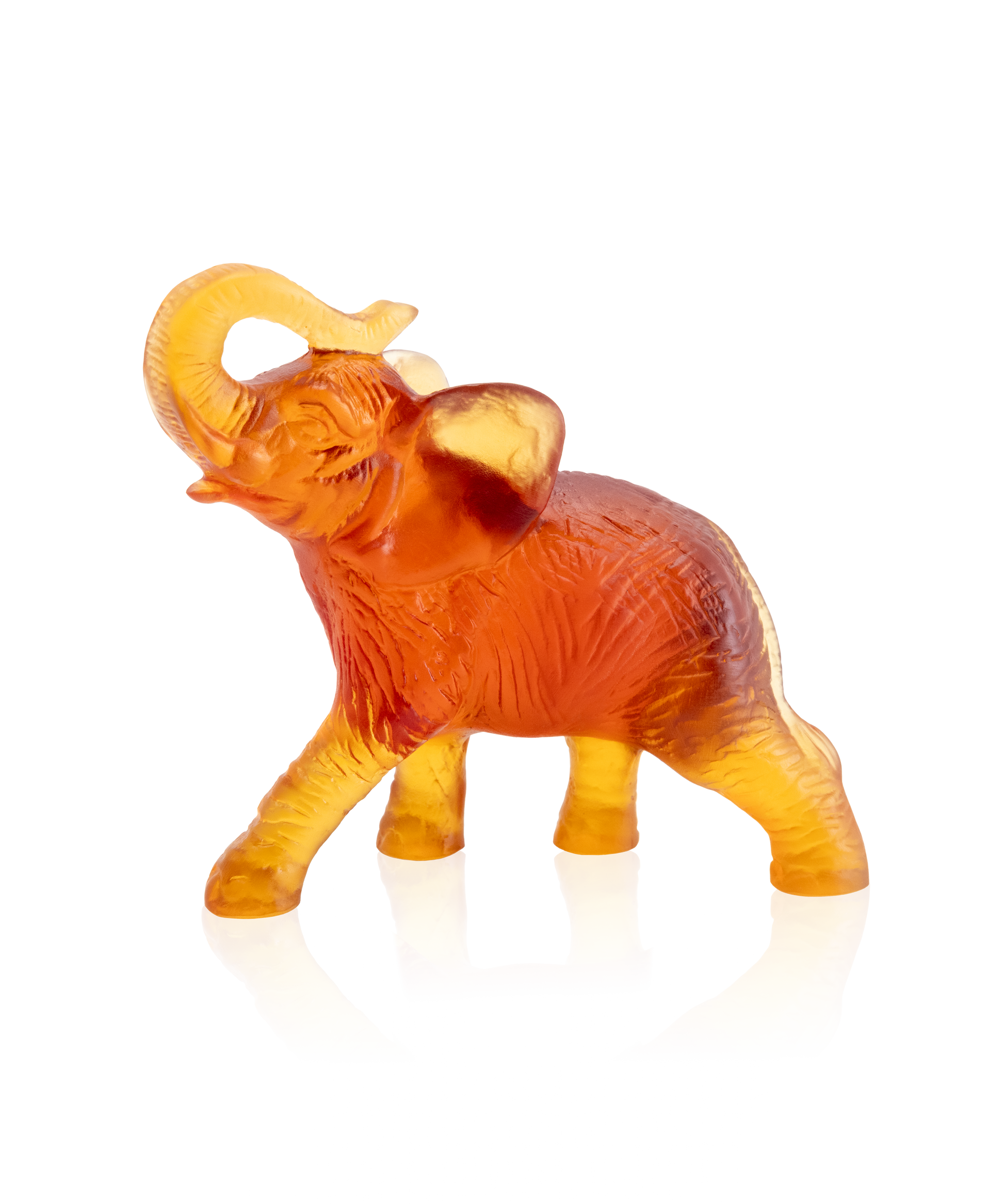 Eléphant Ambre - Daum
