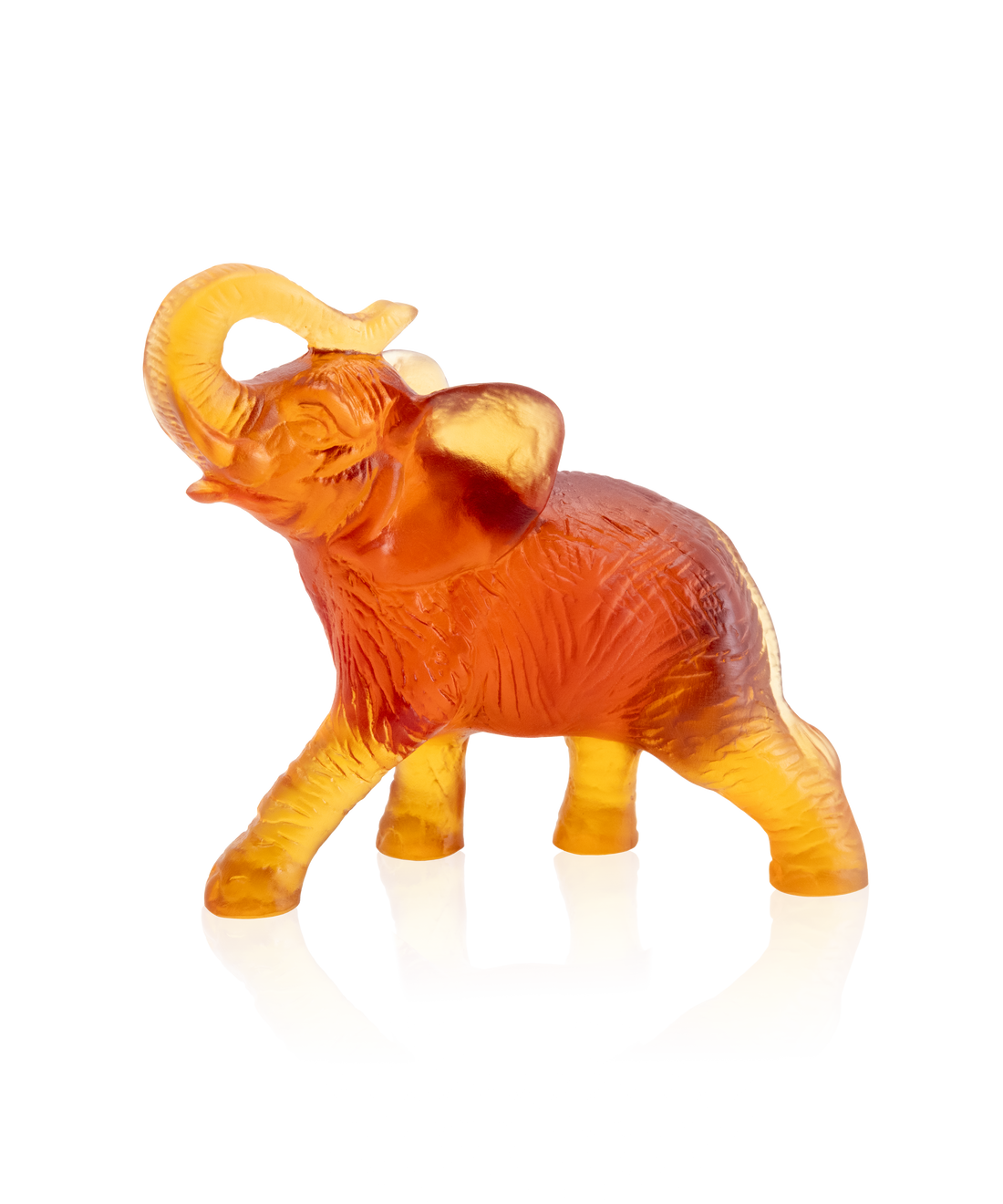 Eléphant Ambre - Daum