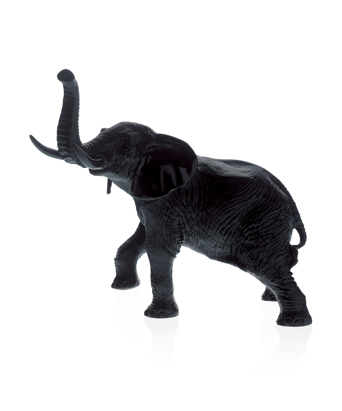 Eléphant grand modèle Noir de Jean-François Leroy 1000ex - Daum