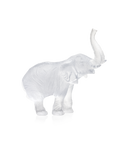 Eléphant moyen modèle Blanc de Jean-François Leroy - Daum