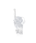 Eléphant moyen modèle Blanc de Jean-François Leroy - Daum