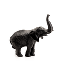 Eléphant moyen modèle Noir de Jean-François Leroy - Daum
