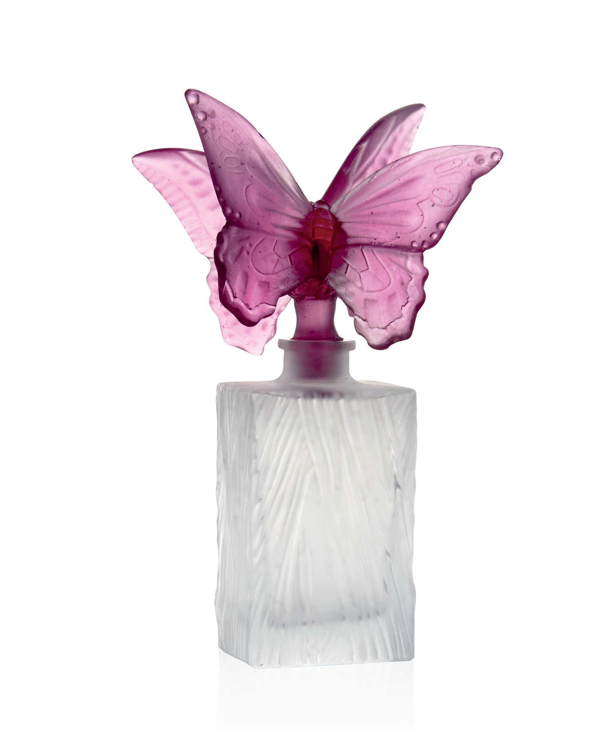 Flacon de parfum prestige couple de papillons - Daum