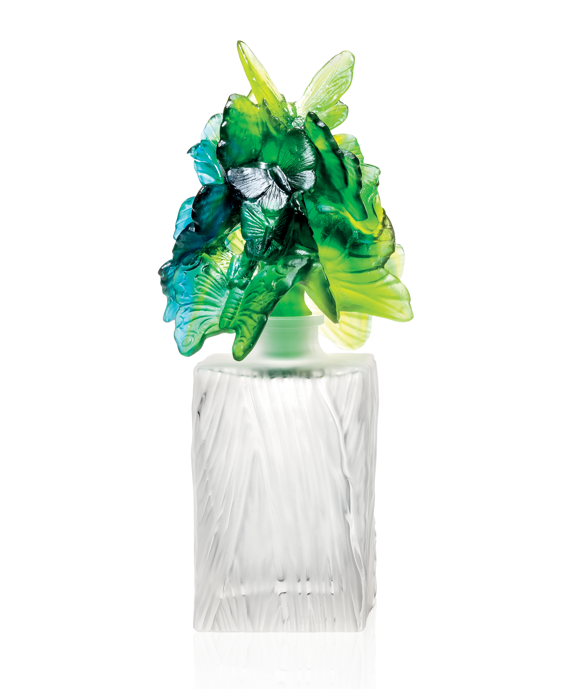 Flacon de parfum prestige l'envol des papillons - Daum