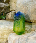 Fleur de Paon Exotique Vase petit modèle - Daum