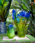 Fleur de Paon Exotique Vase petit modèle - Daum