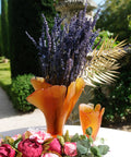 Ginkgo Vase grand modèle Ambre - Daum