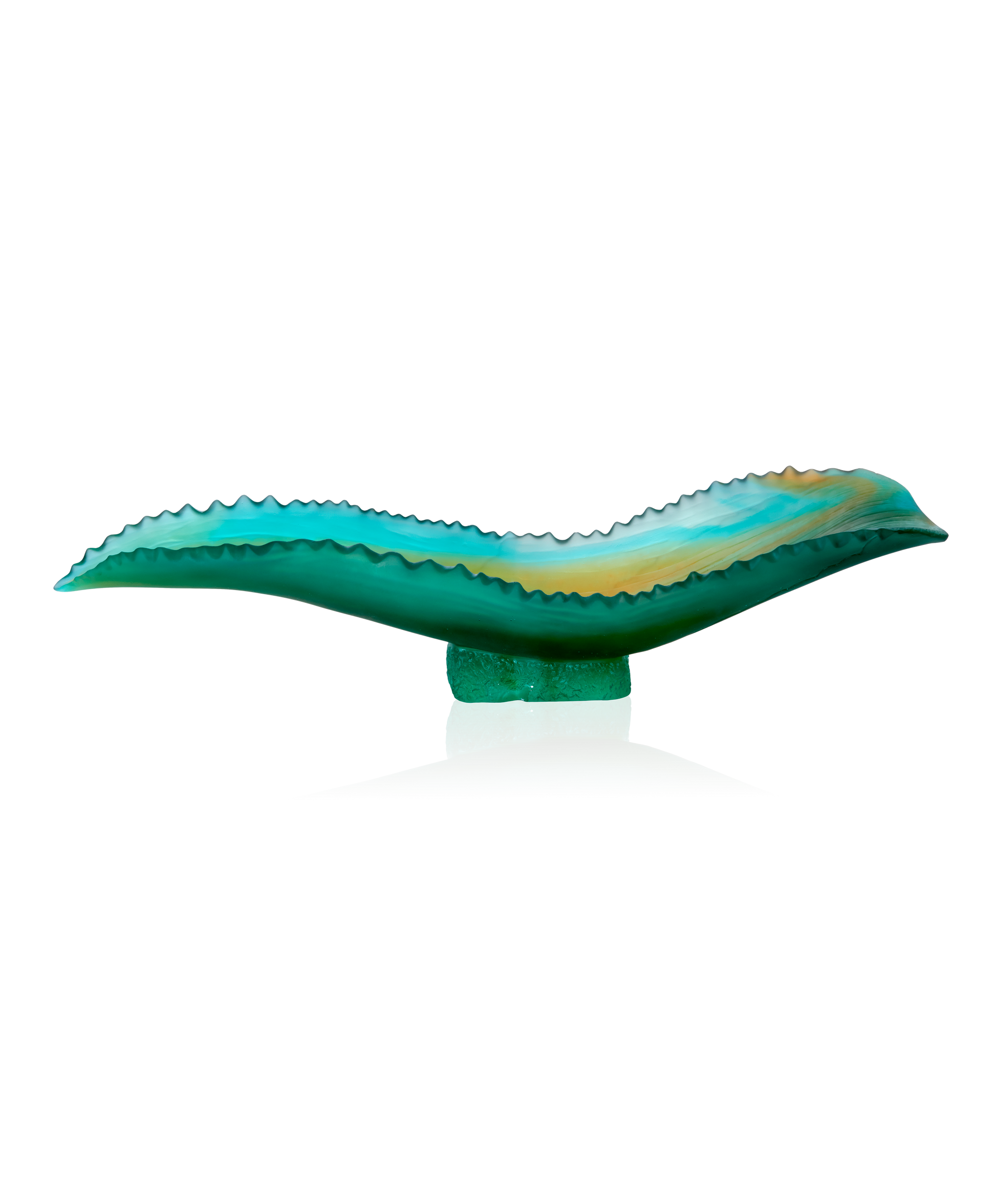Jardin de Cactus Coupe Verte de Emilio Robba - Daum