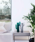 Jardin de Cactus Vase Vert de Emilio Robba - Daum