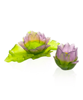 Jardin de Lotus Centre de table duo 175ex - Daum