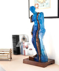 L'Ame de Vénus Bleue et bronze de Arman 125ex - Daum