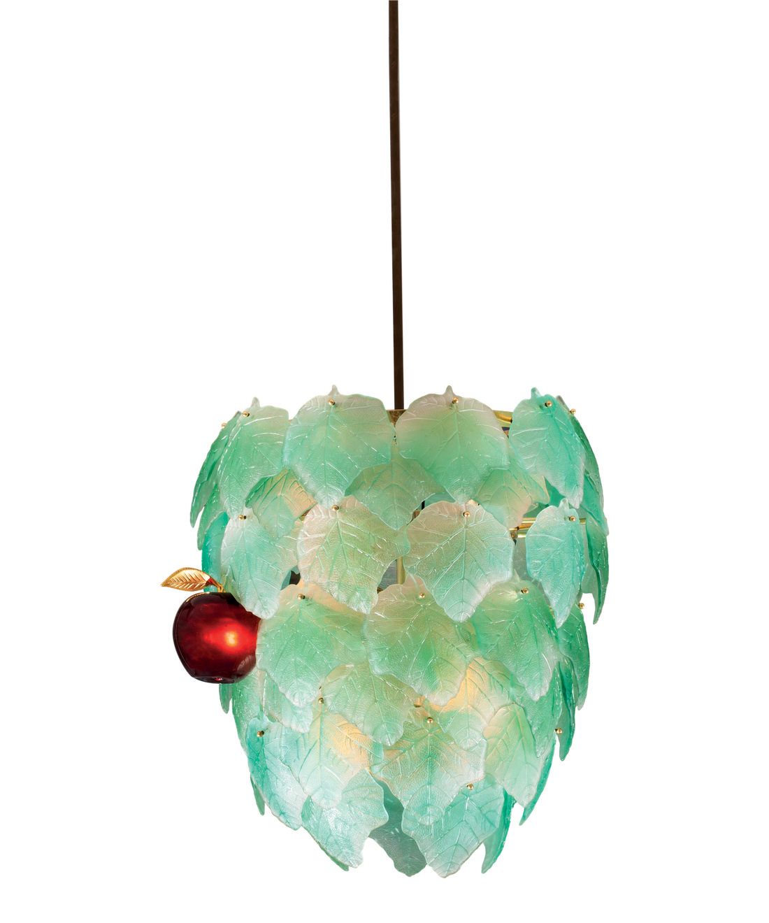 Lustre Eden Vert de Martyn Lawrence Bullard 50ex - Daum