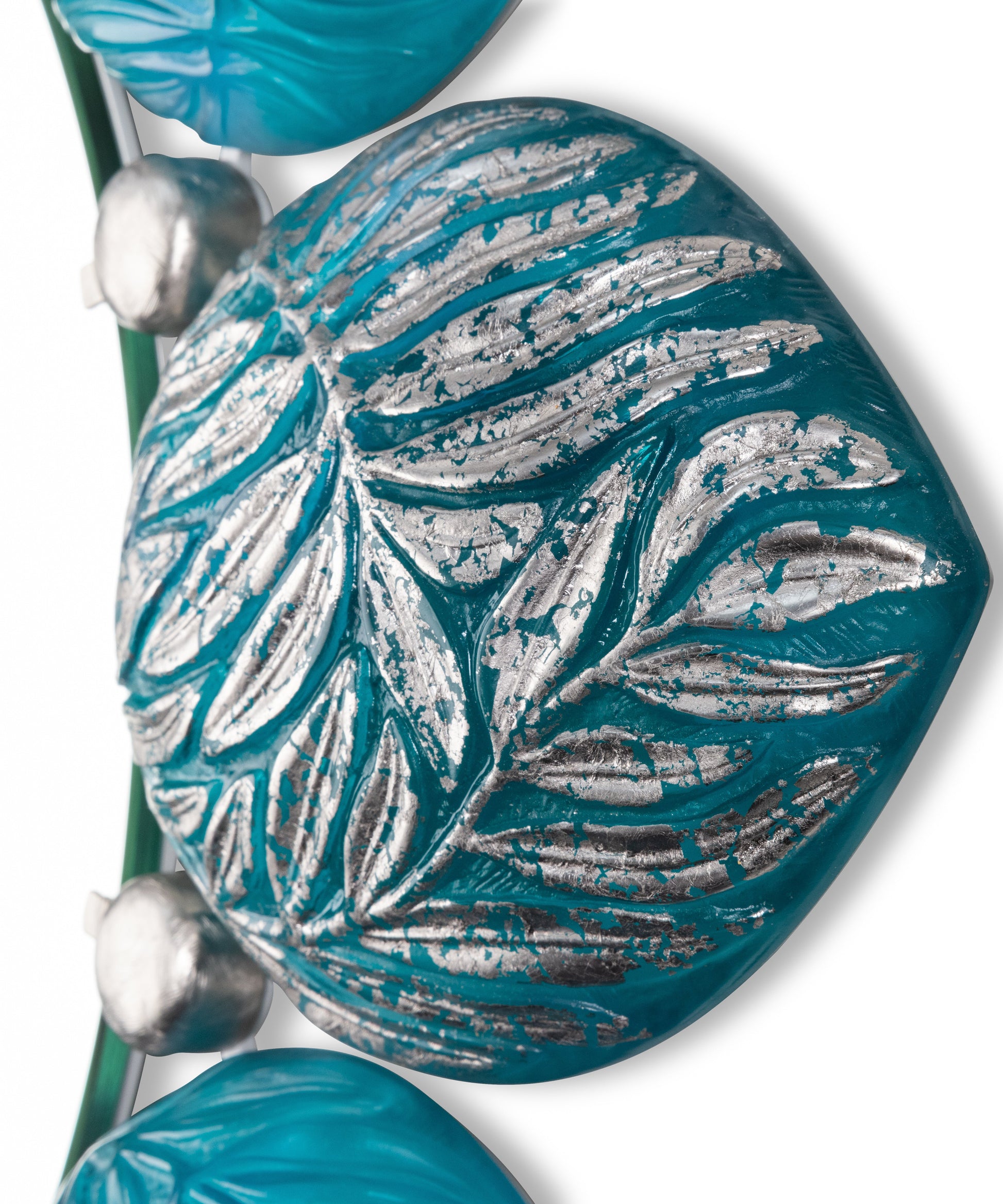 Mélodie Miroir Turquoise de Jacques Hurel 25ex - Daum