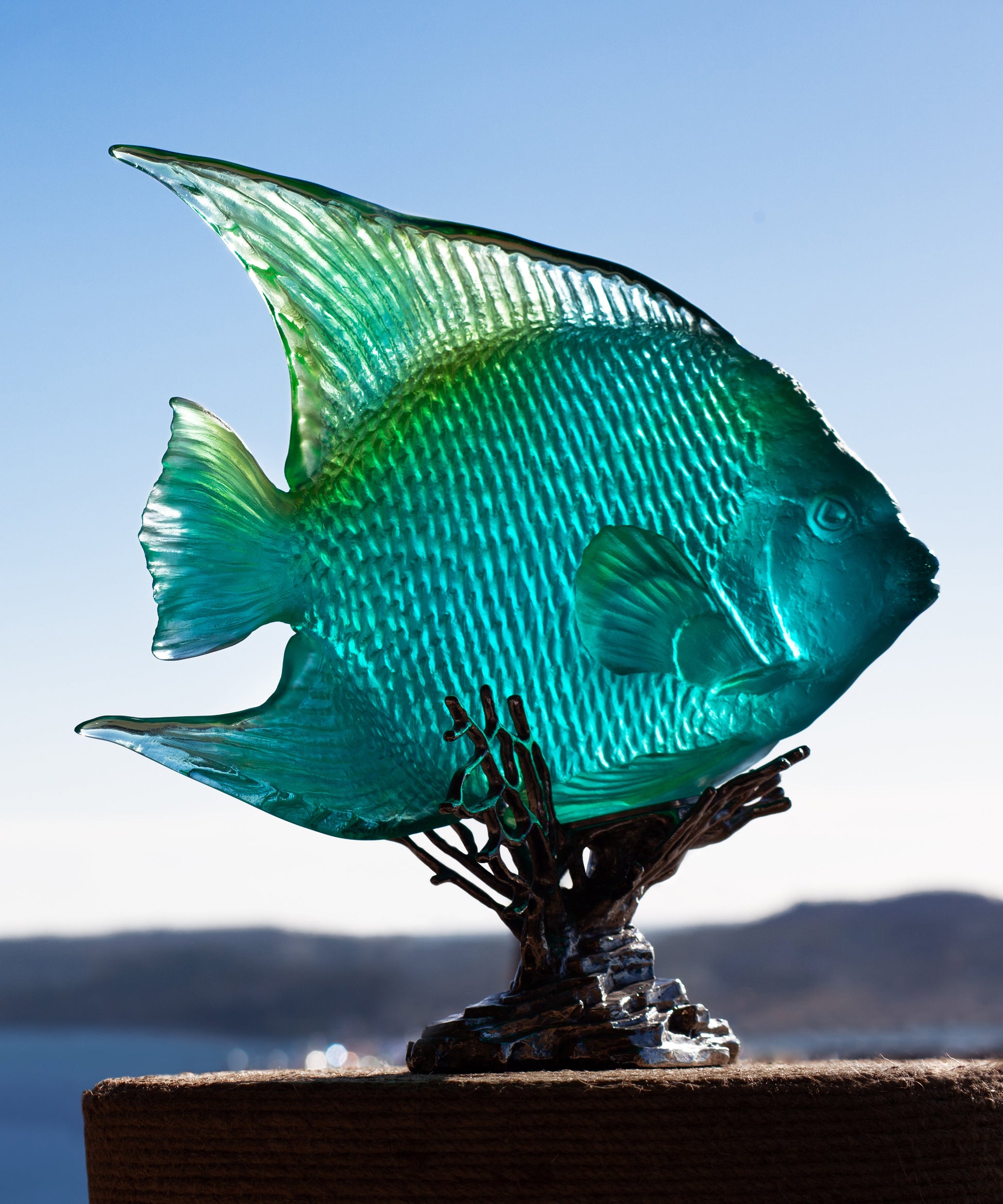 Mer de Corail Ange royal Turquoise - Daum