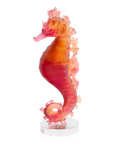 Mer de Corail Hippocampe Ambre rouge - Daum