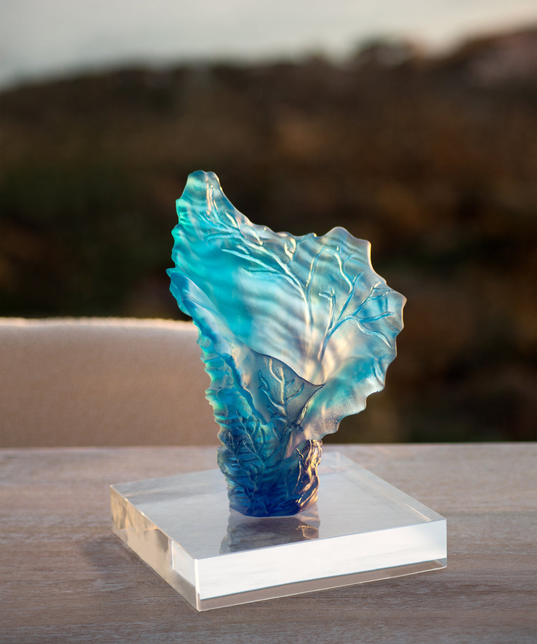 Mer de Corail Vase moyen modèle - Daum